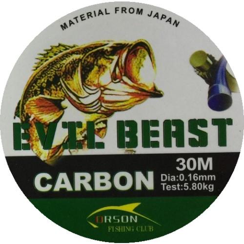 Леска Evil Beast carbon 100м. 0,35мм(27,6кг.)