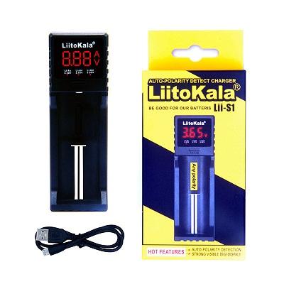 LiitoKala Lii-S1 на один акк (цифр дисплей) (без выхода 5V)
