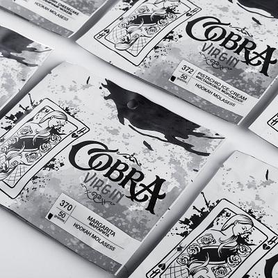 Смесь кальянная Cobra - Virgin - Black Currant (Черная Смородина) 3-111 - (50 гр)