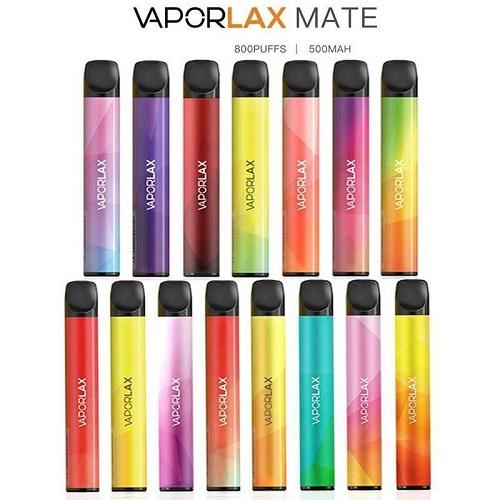 Одноразовая эл. сигарета (уп. 1 шт) VAPORLAX MATE - Mango Ice 800 затяжек (Манго)