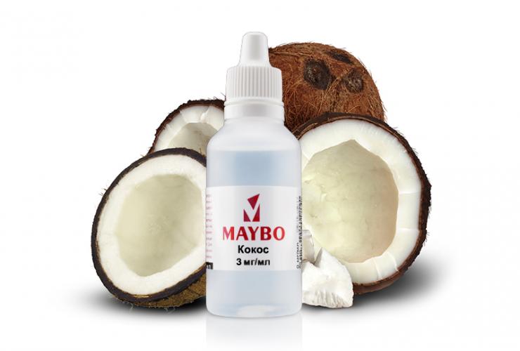Жидкость Maybo, 30 мл, Кокос, 03 мг/мл