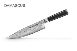SD-0085/16 Нож кухонный "Samura DAMASCUS" Шеф 200 мм, G-10, дамаск 67 слоев