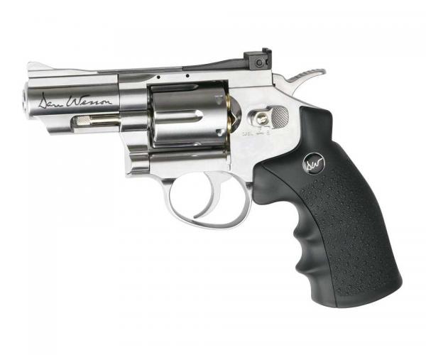 Пневматический револьвер ASG Dan Wesson 2.5 серебристый Silver 4,5