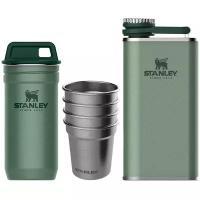 Посуда STANLEY Adventure Набор стопок 0,59ML+ Фляга 0,23L Зеленый (10-01883-034)