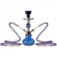 Кальян BBL 21B62 BLU 2отвода 27см Кальян BBL 21B62 BLU 2отвода 27см