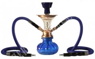 Кальян BBL J2606 BLU 2отвода 24см