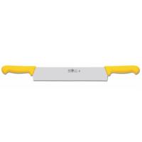Нож для сыра с 2 ручками 36 см. JERO желт., 2436P
