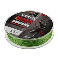Леска плетёная Mask Arcane X4-150 (green) d0,18mm / Akkoi