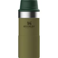Термокружка STANLEY Classic 0.35L One hand 2.0 Оливковая (10-06440-018)