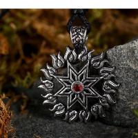 Амулет-брелок "Алатырь-Звезда" №1, олово 4734956