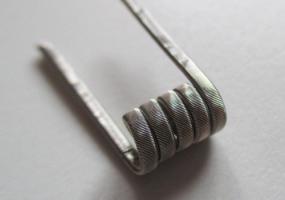 #175 Alien Плата D=3 mm 6 витков R ~ 0,15 Om (3*0,4 K.A1 + 0,1 Ni80) - 2 шт МРЦ 200 руб.