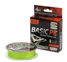 Шнур Select Basic PE 100м 0,14мм light green
