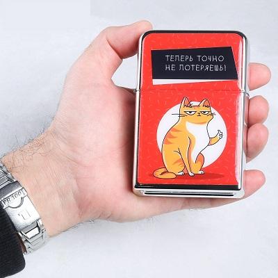 Зажигалка гигант «Теперь точно не потеряешь», 2.5 ? 7 ? 11 см