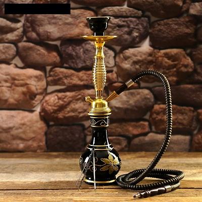 Кальян "Мурат", 42 см, 1 трубка, черный 3604745