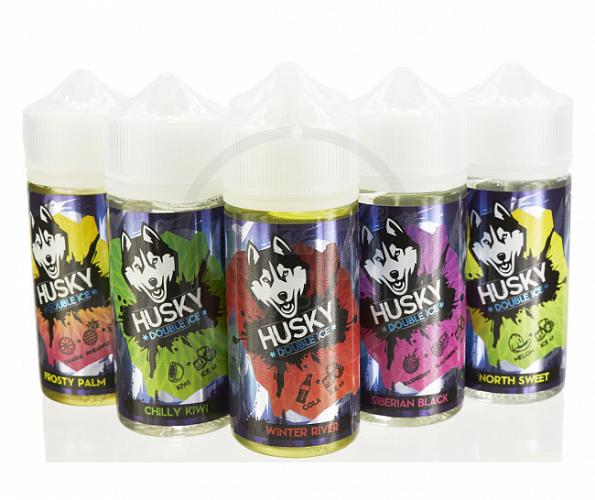 Жидкость HUSKY DOUBLE ICE - SIBERIAN BLACK 100 мл 3 мг (Ягодное варенье с глубинок Сибири)