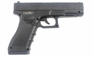 Пневматический пистолет Stalker S17 (аналог Glock 17) металл, пластик, черный 4,5 мм