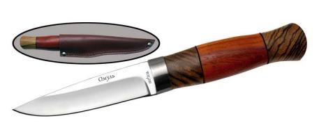 нож хоз.-быт. "Омуль" c кож. чехлом B134-34K