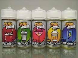 Жидкость Sun Strike - Special Tea 100 мл 3 мг (Холодный чай с черешней и ванилью)