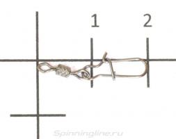 Вертлюг Strike Pro цилиндр с накаткой и застежкой Duo-lock №10x00 Bz (10шт.) Вертлюг Strike Pro цилиндр с накаткой и застежкой Duo-lock №10x00 Bz (10шт.)