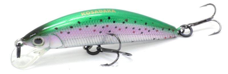 Воблер Kosadaka T-Minnow XS 55SP (5,5см, 3,25гр, 0,1-0,5м) TR