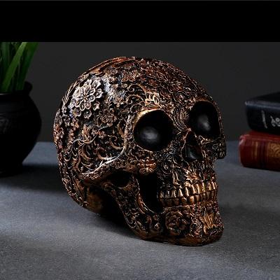 Фигура "Череп"19,5х13х15см  5099029