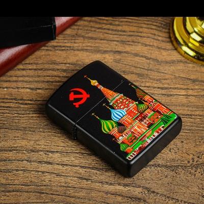 Зажигалка электронная "Кремль", дуговая, USB, 4х1.5х6 см 3916478