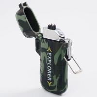 Зажигалка электронная "Турист", дуговая, камуфляж, USB 4383170