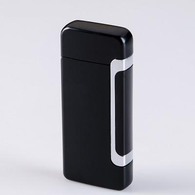 Зажигалка электронная в подарочной коробке, USB,дуговая,с индик-ом заряда 3.3х7.8 см черная  4503199