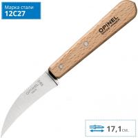 Нож для чистки овощей Opinel №114, нержавеющая сталь, блистер