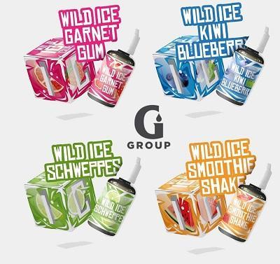 Жидкость Wild ICE CUBE ICE MIX20 Strong - Kiwi Blueberry 30 мл 20 мг (Черника, киви, холодок)