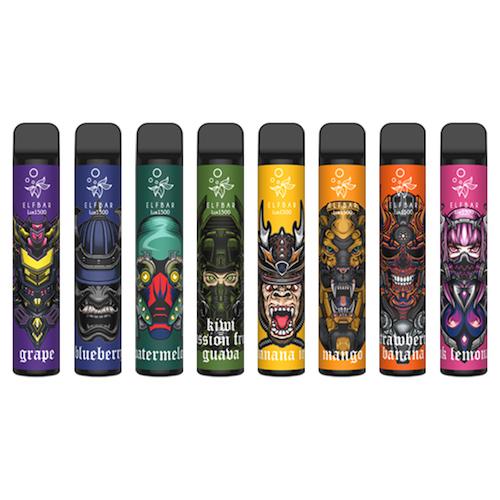 Одноразовая эл. сигарета (уп. 1 шт) Elf Bar Lux 1500 2% SE - Banana Ice 850 mAh 1500 затяжек (Банан, холодок)