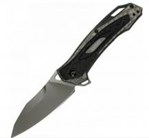 K2460 Vedder - нож склад., рукоять сталь/G10, клинок 8Cr13MoV,