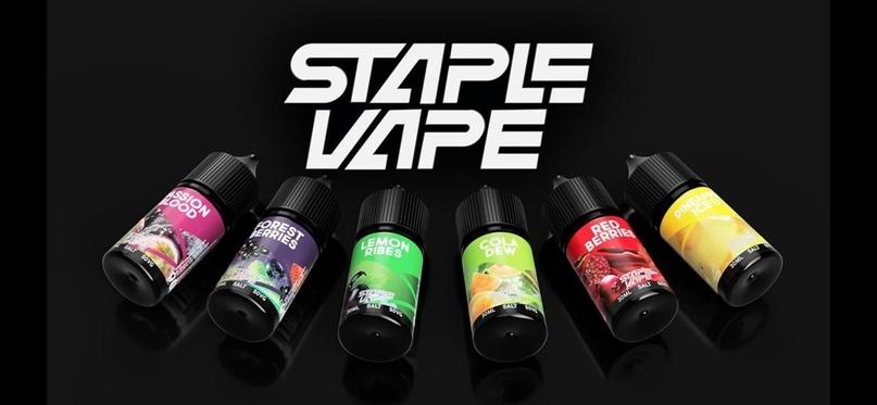 Жидкость Staple Vape SALT - Red Berries 30 мл 20 мг (Гранат, малина)