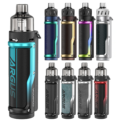 Набор VOOPOO ARGUS PRO 3000mAh 80W Pod Kit VP-076D Litchi Leather&Red