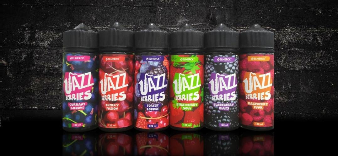 Жидкость ElMerck Jazz Berries - Strawberry Soul 100 мл 3 мг (Клубника)