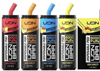 Одноразовый UDN BAR 6000 Blueberry Watermelon THK-001F