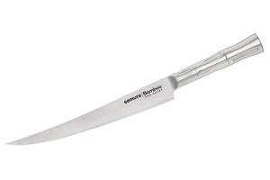 SBA-0048F/K Нож кухонный "Samura Bamboo" филейный Fisherman 224мм, AUS-8