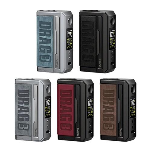 Бокс мод Voopoo Drag 3 Mod 177W  Silver Treasure Lime VP-087Q