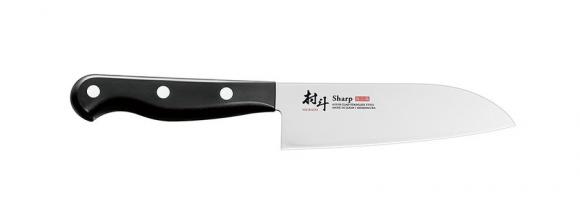 MSP-103 MURATO Sharp Нож кухонный mini Сантоку 145 мм, сталь AUS10, рукоять PP нейлон