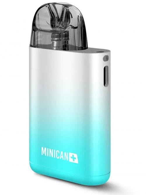 ЭС BRUSKO MINICAN PLUS, 850 mAh, Бирюзово-белый градиент