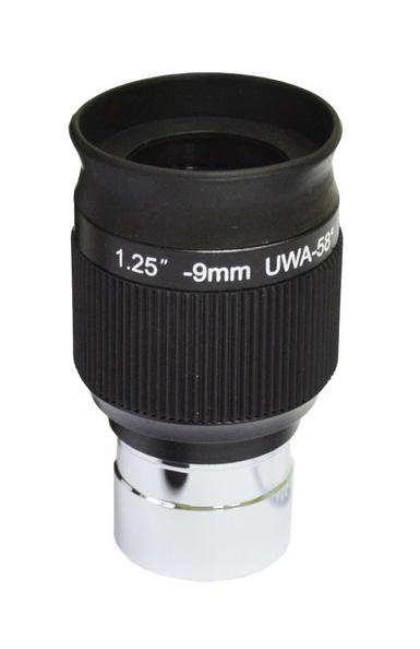 Окуляр Levenhuk WA 58° 9 мм, 1,25"