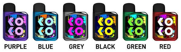 Набор Uwell Caliburn KOKO Prime 690mAh 15W Kit KOKO-001D Grey