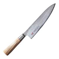 Нож кухонный Шеф SUNСRAFT (SenzoTwisted) 240мм, TO-06