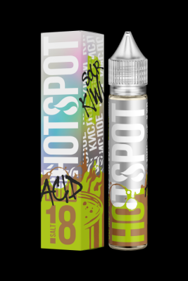 Жидкость HOTSPOT Sour SALT - Kiwi Acid 30 мл 18 мг (Кислый киви)