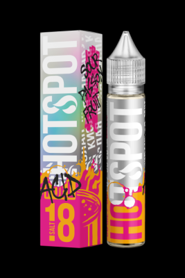 Жидкость HOTSPOT Sour SALT - Passion Fruit Acid 30 мл 18 мг (Кислая маракуйя)
