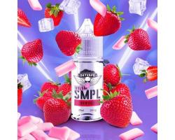 Жидкость SMPL BBLGM SALT+ - Strawberry 30 мл 20 мг (Баблгам с клубникой)