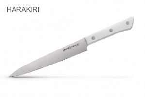 SHR-0045W/K Нож кухонный "Samura HARAKIRI" для нарезки 196 мм, коррозионно-стойкая сталь, ABS пластик