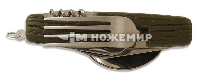 Нож ложка-вилка пластик чехол YK06