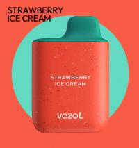 Одноразовая эл. сигарета (уп. 1 шт) VOZOL STAR - Клубничное мороженое 4000 затяжек
