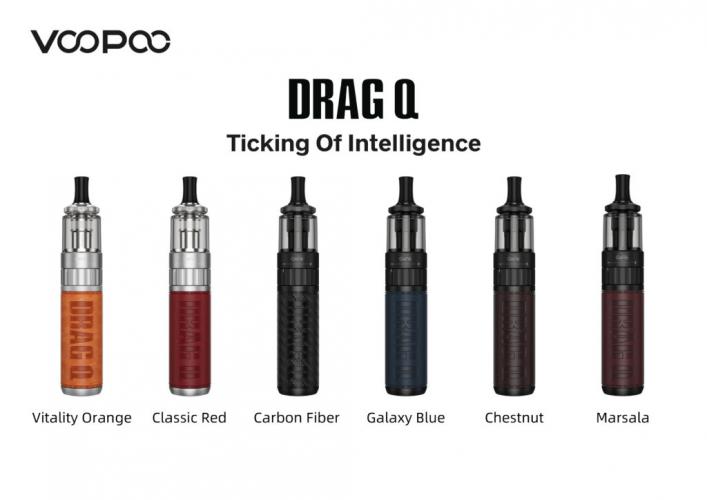 Набор Voopoo Drag Q 1250mAh Pod Kit Marsala VP-120F